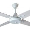 Ventilador GÉNOVA blanco palas de melamina. Tono blanco