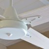 Ventilador GÉNOVA blanco palas de melamina. Tono blanco - Imagen 2