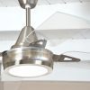 Ventilador GÉNOVA platil palas de acrílico con plafón led - Imagen 2