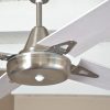 Ventilador GÉNOVA platil palas de melamina. Tono blanco - Imagen 3