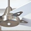 Ventilador GÉNOVA platil palas de melamina. Tono blanco - Imagen 2