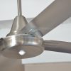 Ventilador GÉNOVA platil palas de metal. Tono platil - Imagen 2